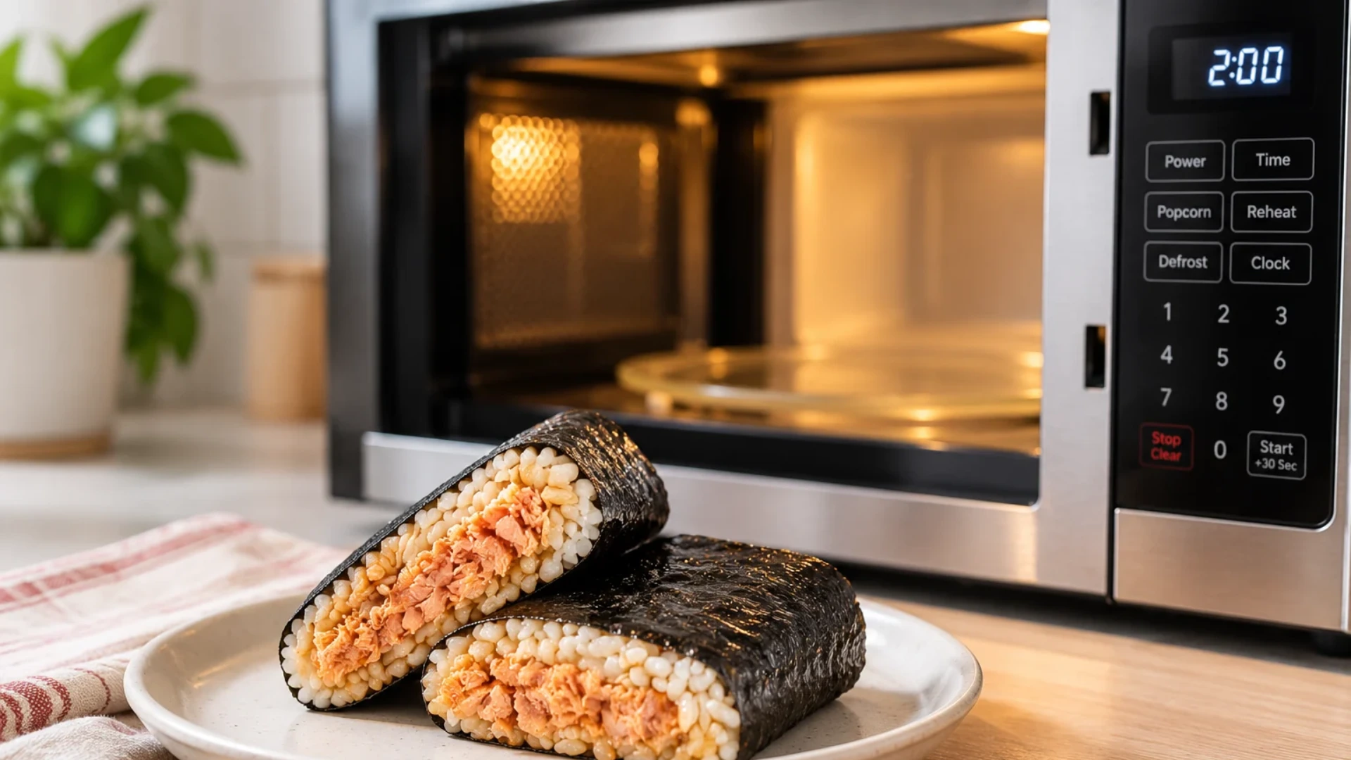 Sushi Pocket rice snack prepared and ready to enjoy