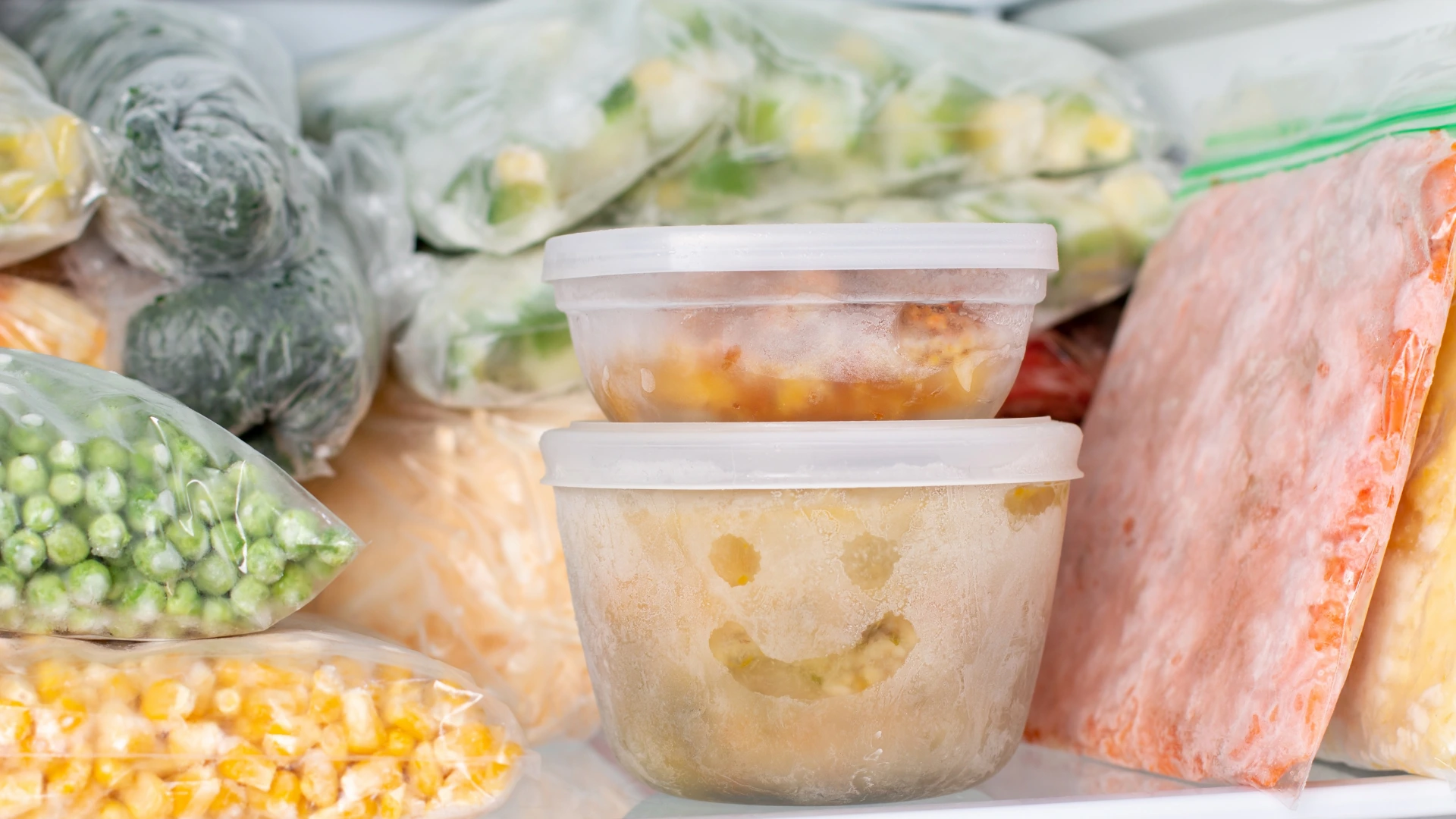 Frozen food storage tips freezer organisation family meal planning