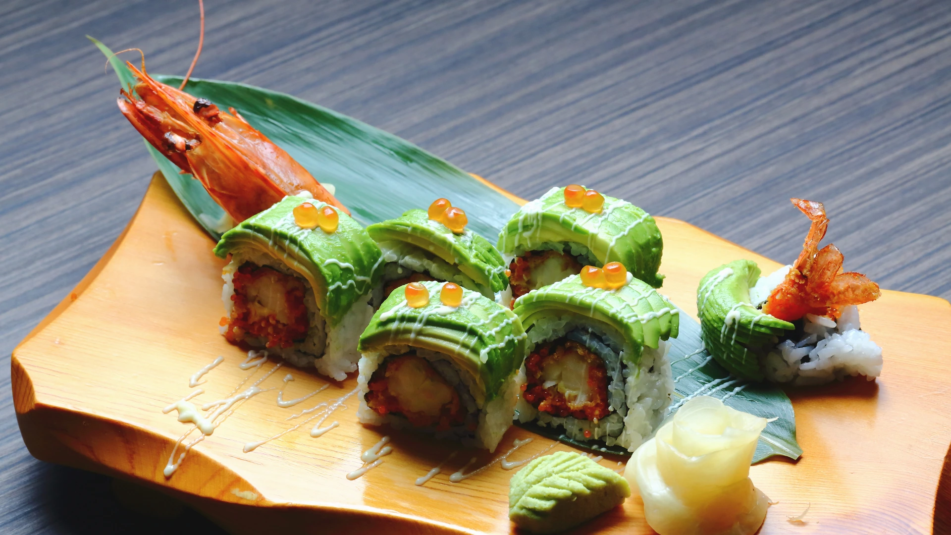 Fusion sushi modern snack trends