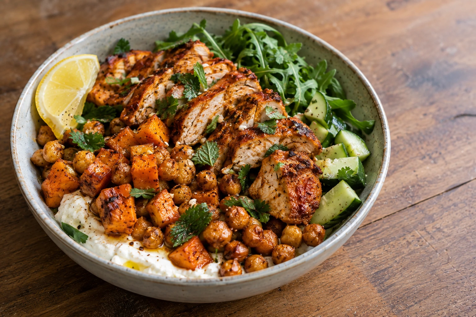 Crispy Sushi Pocket bowl with avocado, edamame, cucumber and sesame