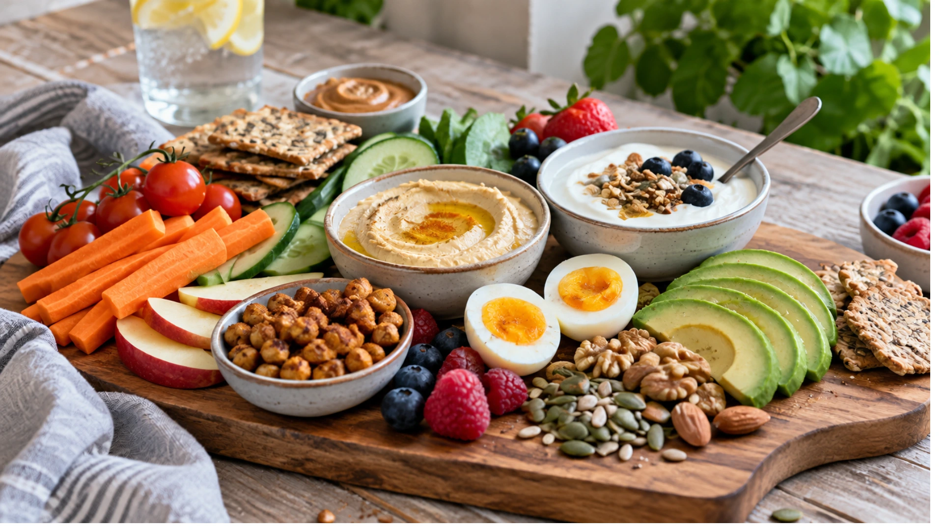 Healthy snacks and what makes a snack filling, balanced and nutritious