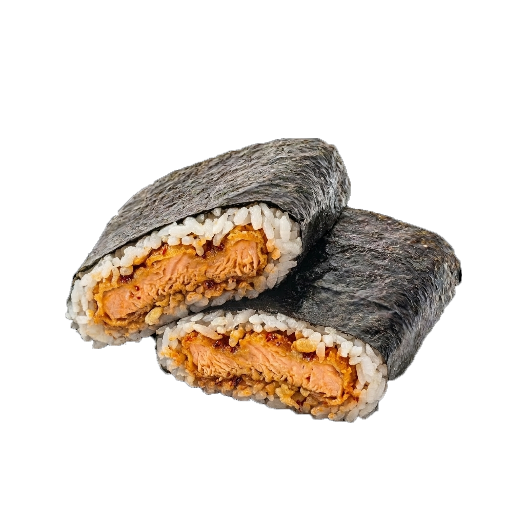 Spicy Salmon Tempura Sushi Pocket