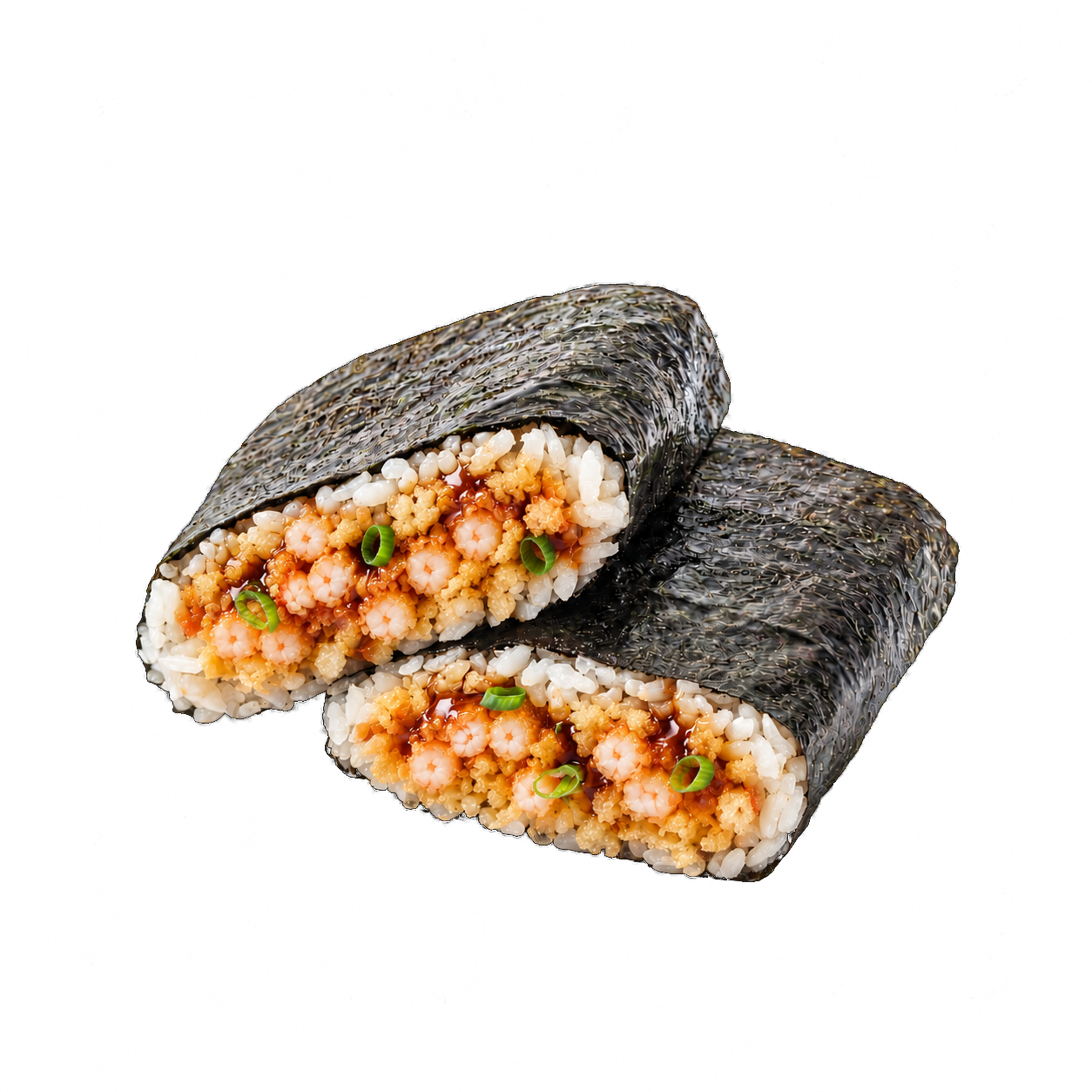 Sweet Soy Tempura Shrimp Sushi Pocket