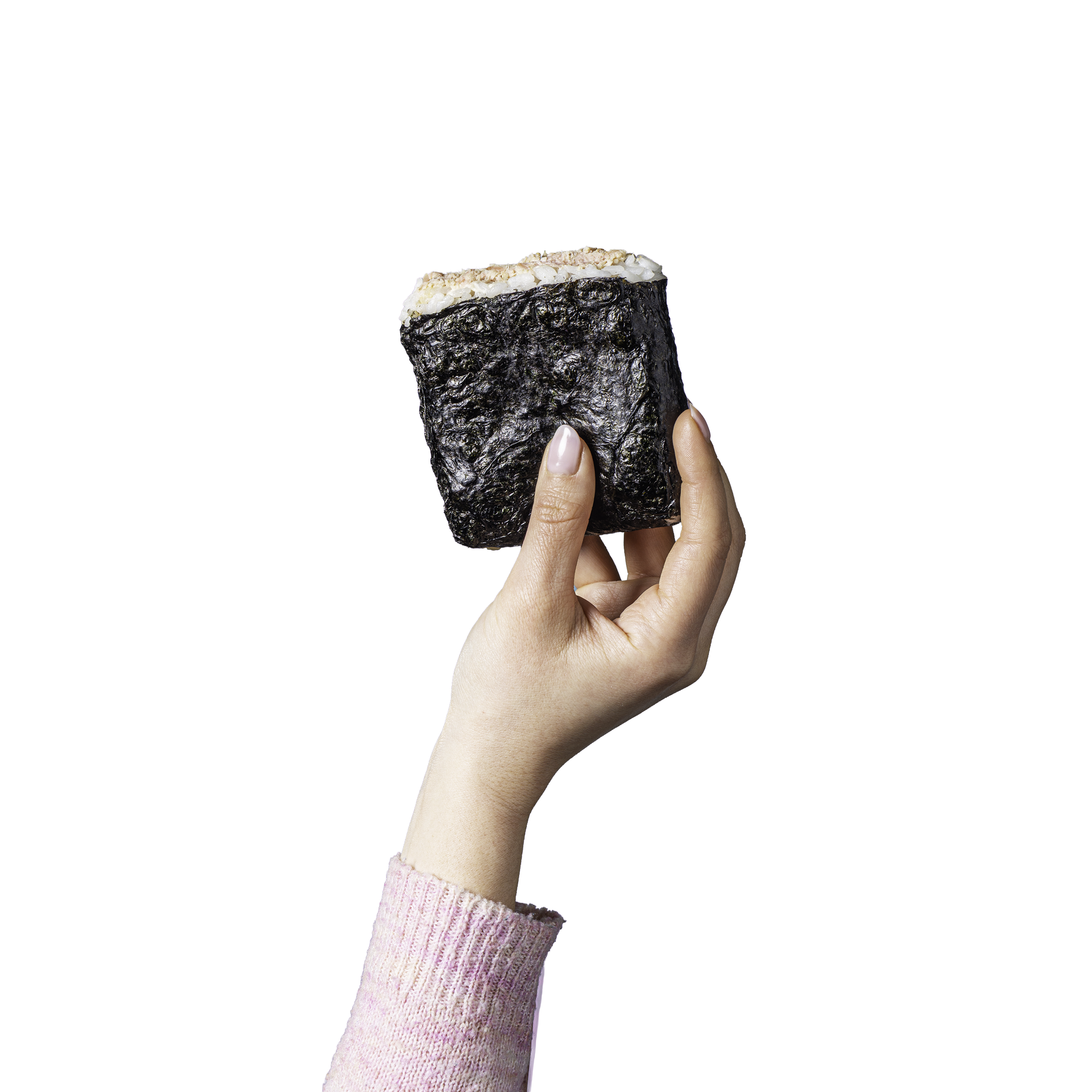 Une main qui tient un Sushi Pocket